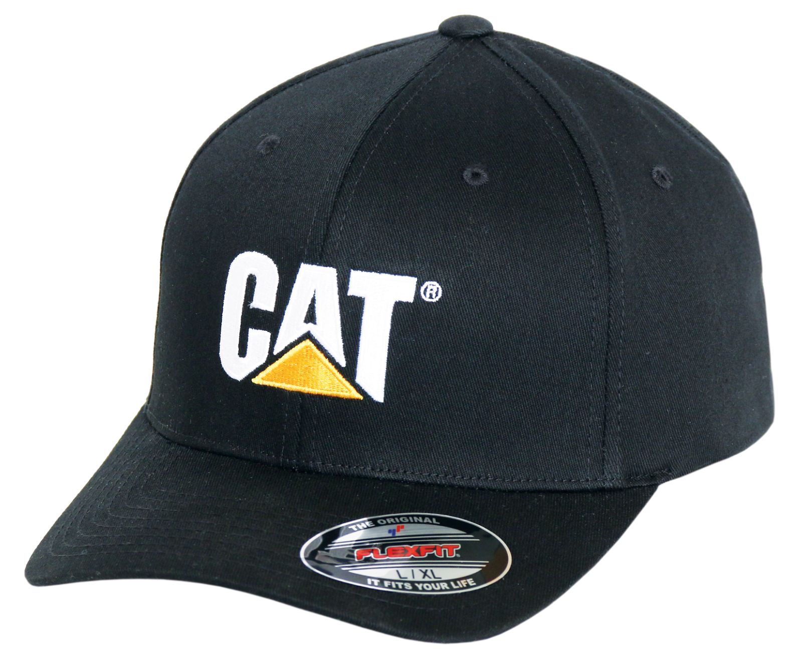 Palarie Barbati Cat Trademark Flexfit Cap Negrii | YHQJ40369