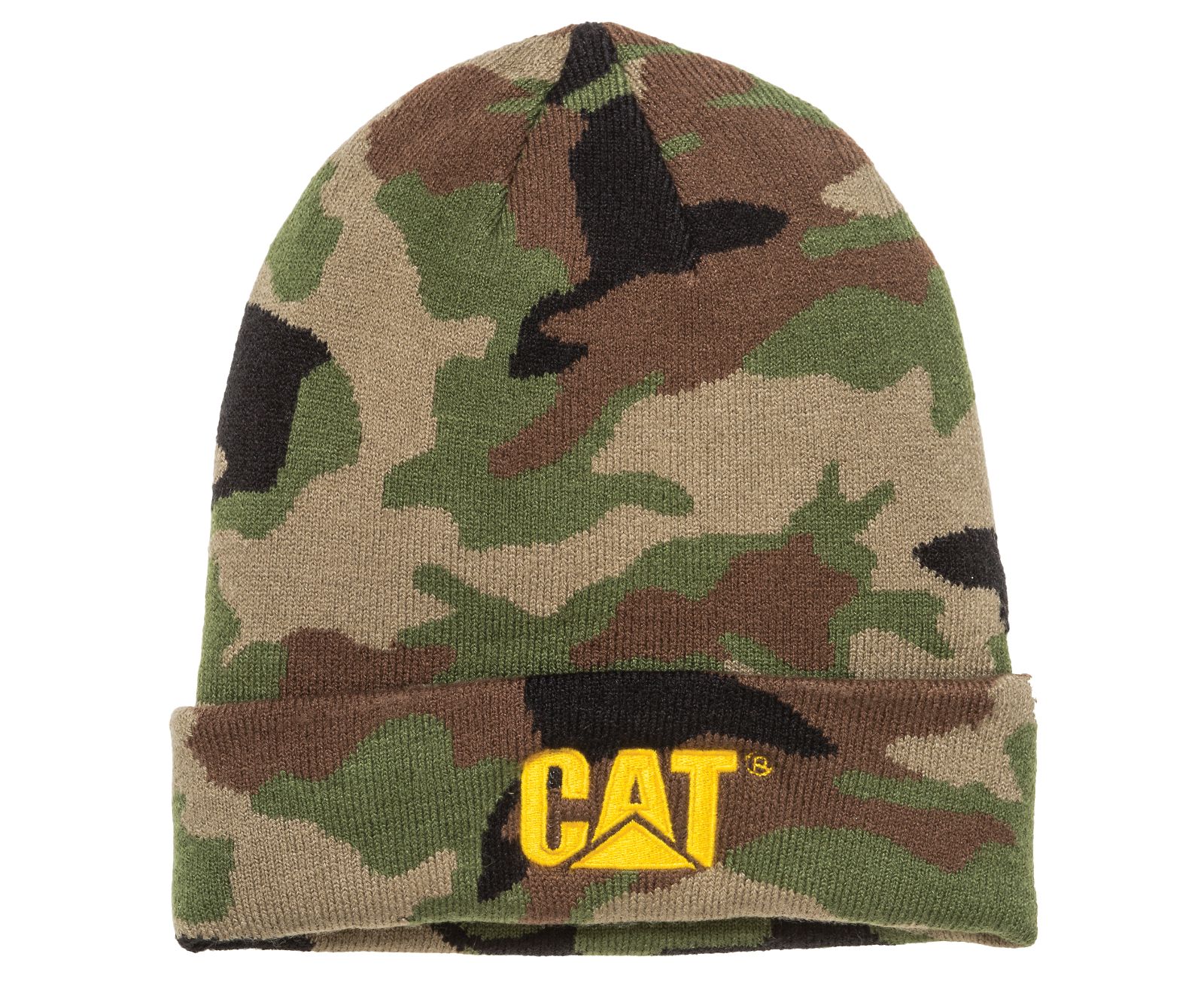 Caciuli Barbati Cat Trademark Cuff Camuflaj | INHD82035