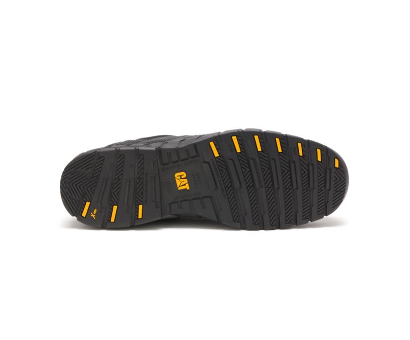 Pantofi Barbati Cat Streamline Composite Bombeu Lucru Negrii Negrii | BFLS83046