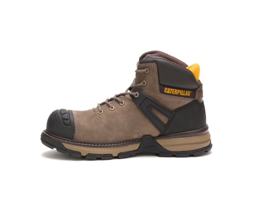 Pantofi Impermeabili Barbati Cat Excavator Superlite Carbon Composite Bombeu Lucru Kaki | IWMZ10937