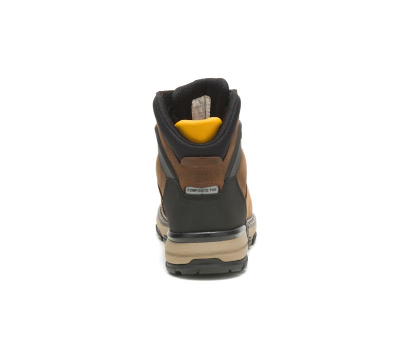 Pantofi Impermeabili Barbati Cat Excavator Superlite Thinsulate™ Carbon Composite Bombeu Lucru Maro Inchis | OMDA53426