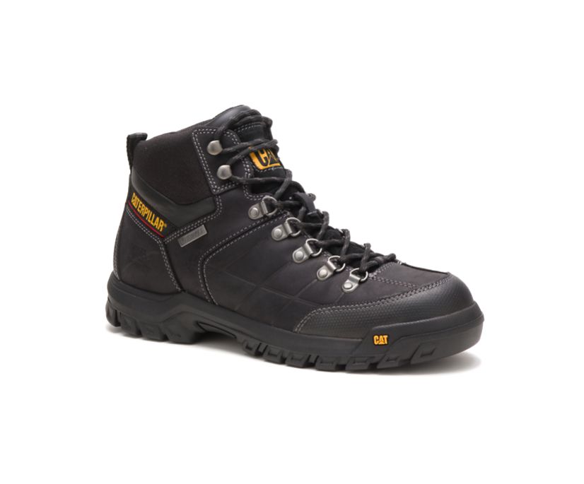 Pantofi Impermeabili Barbati Cat Threshold Lucru Negrii | NEHW48563