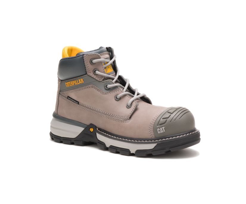 Pantofi Impermeabili Dama Cat Excavator Superlite Carbon Composite Bombeu Lucru Roz Deschis | GNOA97806