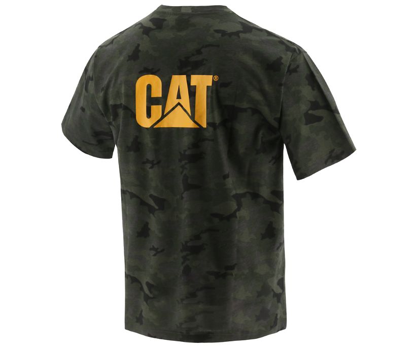 Tricouri Barbati Cat Trademark Camuflaj | ZACK38240